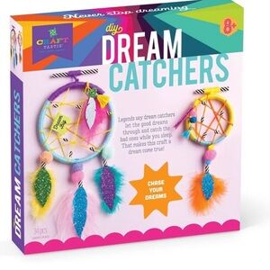 Craft tastic DIY dream catchers 34 piece set new in sealed package